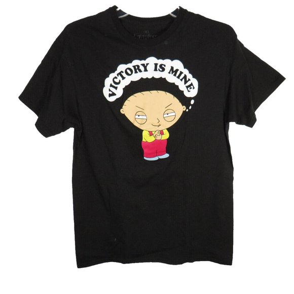 Family Guy Stewie Women's Size M Black Tee - Picture 1 of 6